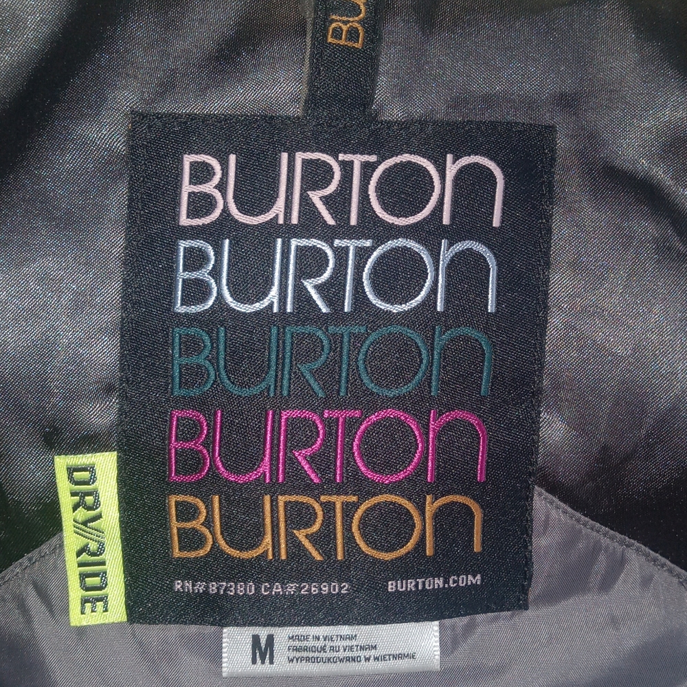 Burton Dri Ride Jacket Size Medium. - Picture 7 of 7